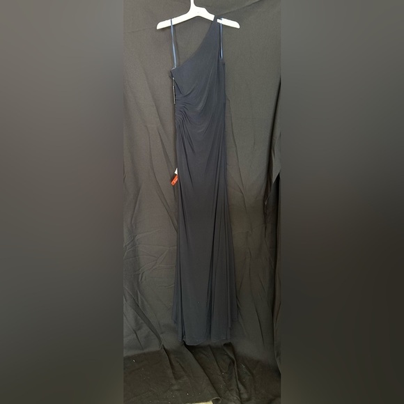 Mac Duggal 26163 NWT ONE SHOULDER RUCHED JERSEY EVENING GOWN - Picture 5 of 6